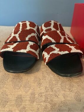 Staud Beaded Sandals 39
